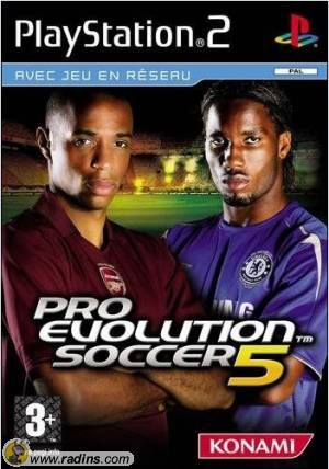 5 Jeux PS2 Série des PRO EVOLUTION SOCCER 1 à 5