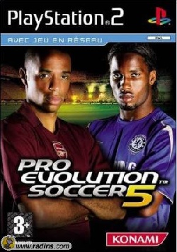 5 Jeux PS2 Série des PRO EVOLUTION SOCCER 1 à 5