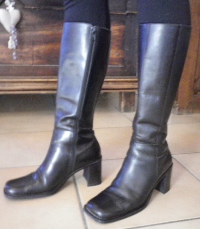 Bottes en cuir