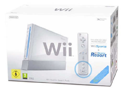 Console Wii blanche Nintendo + Wiimote Plus + Wii Sports Resort
