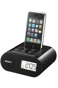 Enceinte radio-réveil pour iPod SONY ICFC05IPB.CEF
