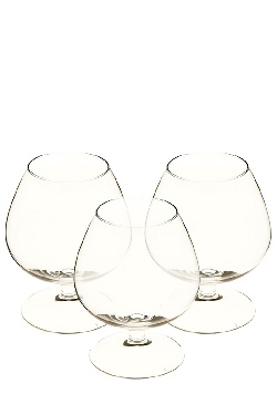 4 verres à Cognac en Cristal Baccarat