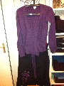 Ensemble jupe + cache coeur offert taille 42