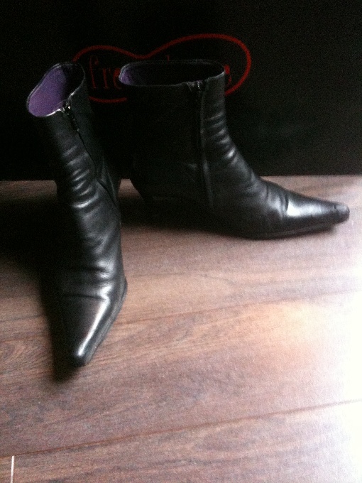 Bottines FREE LANCE cuir noir 37