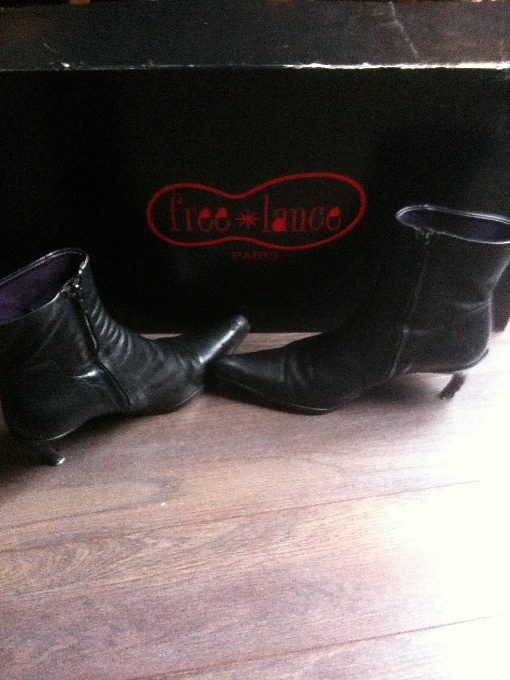 Bottines FREE LANCE cuir noir 37