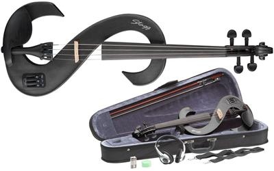 Set violon electrique stagg 4/4 - noir