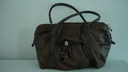 Sac en toile marron Mandarina Duck