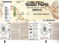 2 Places pour Black eyed peas au Stade de France